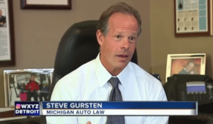 Steve Gursten律师与WXYZ商谈汽车承保人歧视妇女